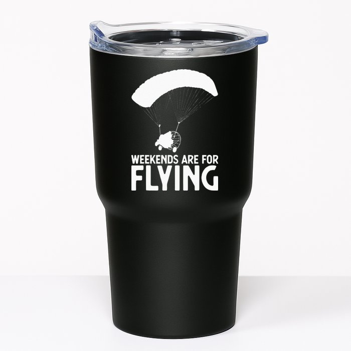 Weekends PPC Flying Powered Parachute Tumbler