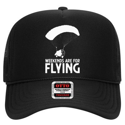 Weekends PPC Flying Powered Parachute Trucker Hat