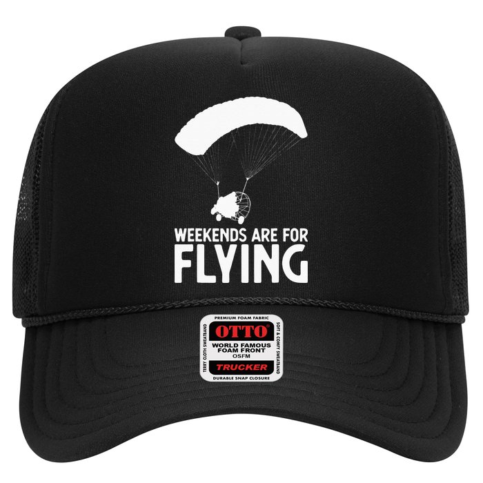 Weekends PPC Flying Powered Parachute Trucker Hat