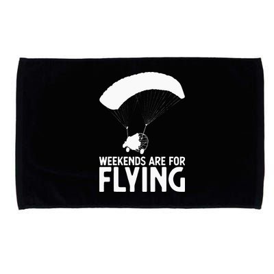 Weekends PPC Flying Powered Parachute Microfiber Hand Towel