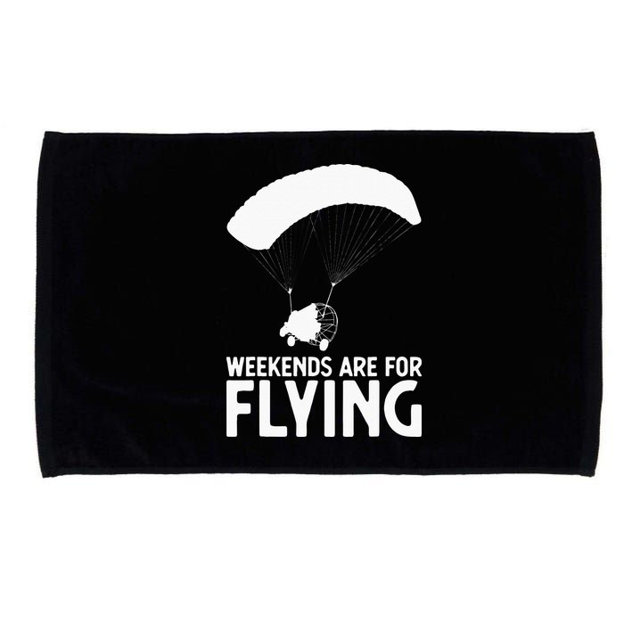 Weekends PPC Flying Powered Parachute Microfiber Hand Towel