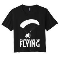 Weekends PPC Flying Powered Parachute Crop Top