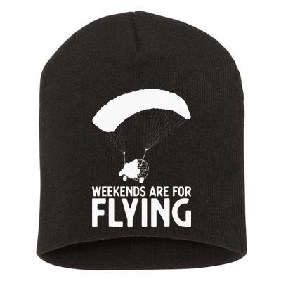 Weekends PPC Flying Powered Parachute Short Acrylic Beanie