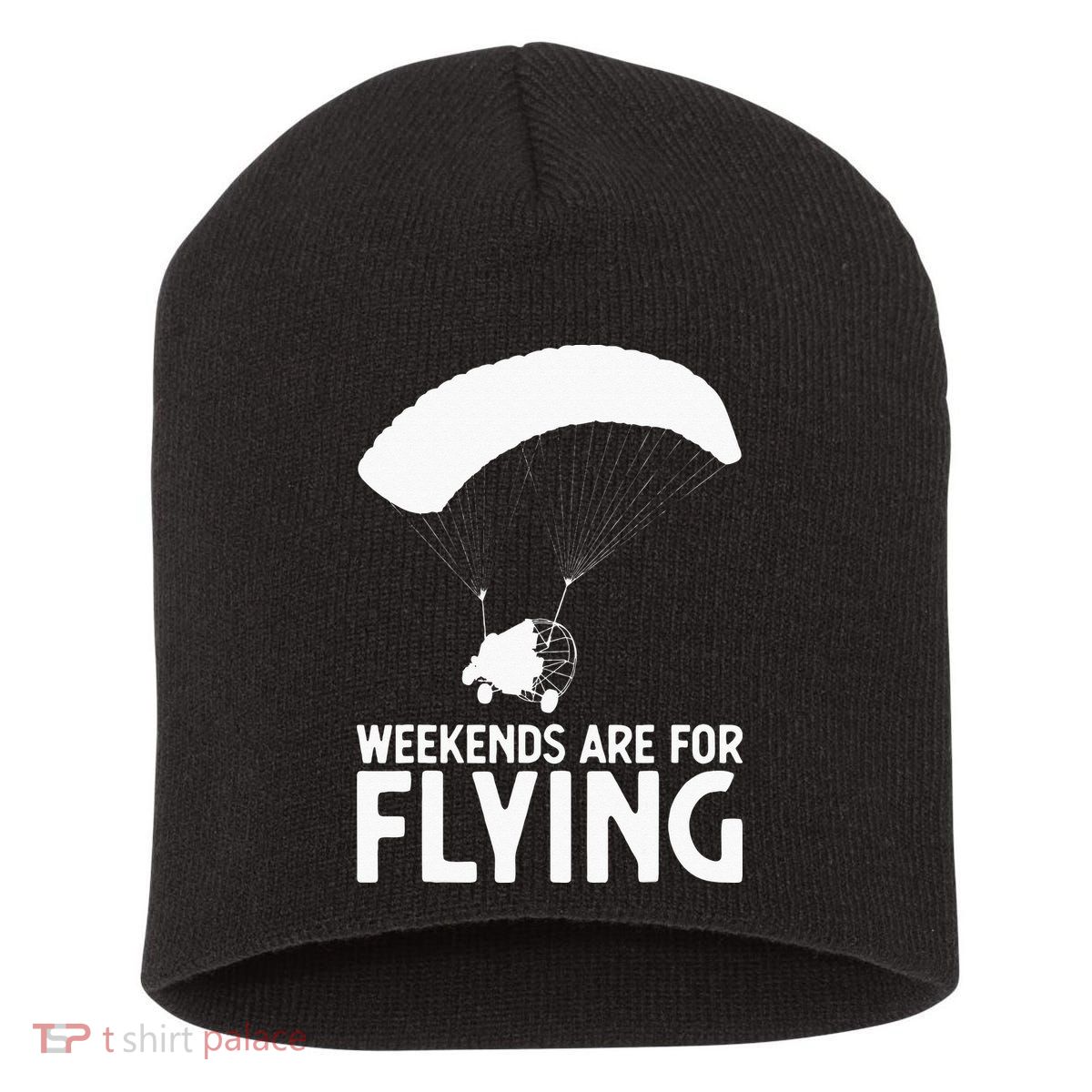 Weekends PPC Flying Powered Parachute Short Acrylic Beanie