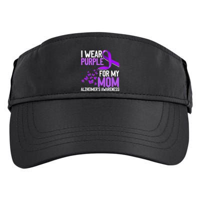 Wear Purple For My Mom Alzheimer´s Awareness Adult Drive Performance Visor