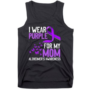 Wear Purple For My Mom Alzheimer´s Awareness Tank Top