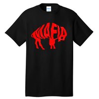 Wny Pride Faded Red Buffalo Tall T-Shirt