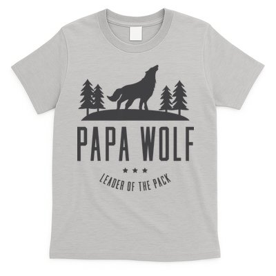 Wolf Pack Family - Dad Papa Wolf T-Shirt