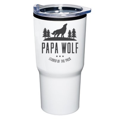 Wolf Pack Family - Dad Papa Wolf Tumbler