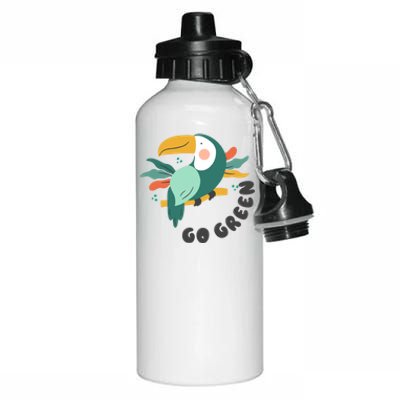 Wild Plastic Free Save Earth Funny Gift Aluminum Water Bottle 