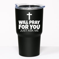 Will Pray For You Just Ask Me Christian Healing Tumbler