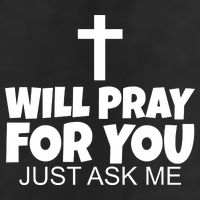 Will Pray For You Just Ask Me Christian Healing Trucker Hat