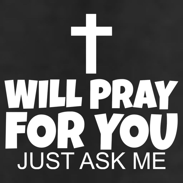 Will Pray For You Just Ask Me Christian Healing Microfiber Hand Towel
