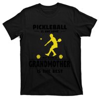 Wo Pickleball For Proud Grandmothers Grandma Pickleball T-Shirt