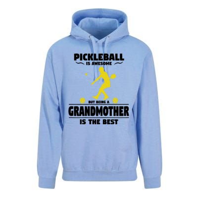 Wo Pickleball For Proud Grandmothers Grandma Pickleball Unisex Surf Hoodie