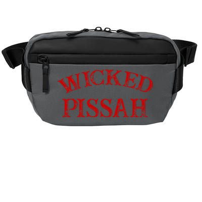 Wicked Pissah Funny Pisser Boston New England Southie Crossbody Pack