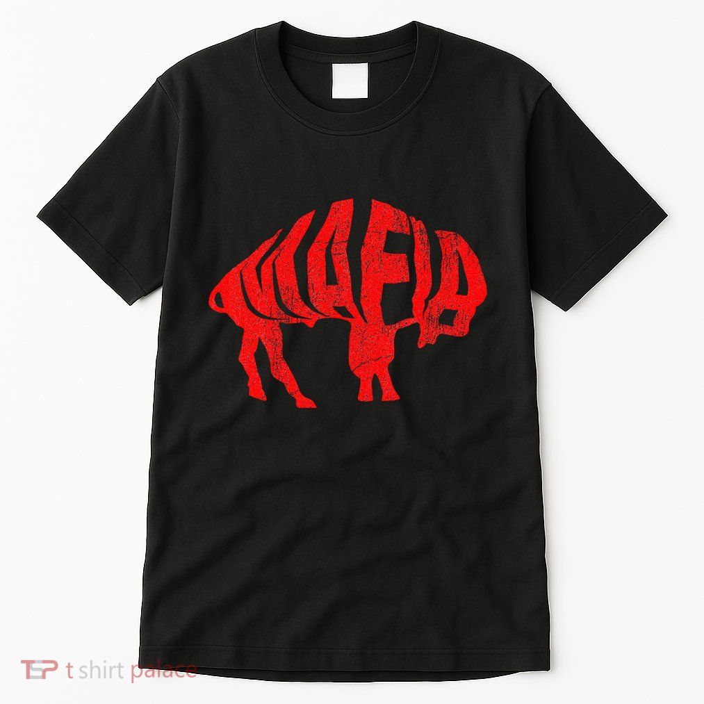 Wny Pride Faded Red Buffalo Tall T-Shirt