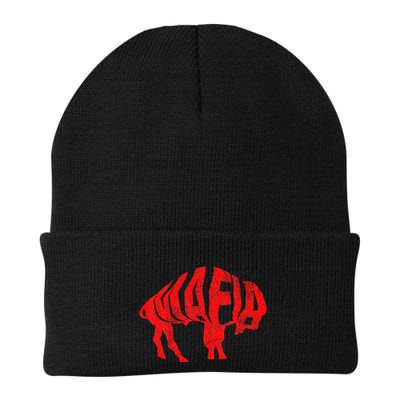 Wny Pride Faded Red Buffalo Beanie