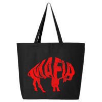 Wny Pride Faded Red Buffalo 25L Jumbo Tote