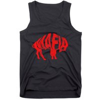 Wny Pride Faded Red Buffalo Tank Top