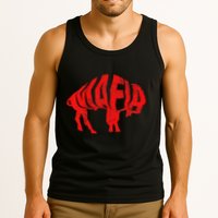 Wny Pride Faded Red Buffalo Tank Top