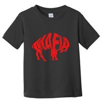 Wny Pride Faded Red Buffalo Toddler T-Shirt