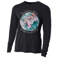 World Peace Gift Peace And Love Dove May Peace Take Flight Cooling Performance Long Sleeve Crew