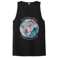 World Peace Gift Peace And Love Dove May Peace Take Flight PosiCharge Competitor Tank