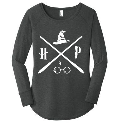 Wizard Potter Glasses Move Symbol Women's Perfect Tri Tunic Long Sleeve Shirt
