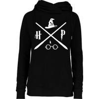 Wizard Potter Glasses Move Symbol Womens Funnel Neck Pullover Hood