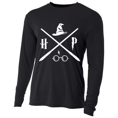Wizard Potter Glasses Move Symbol Cooling Performance Long Sleeve Crew