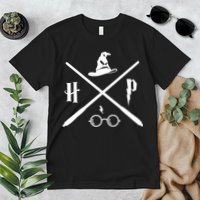 Wizard Potter Glasses Move Symbol Premium T-Shirt