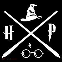 Wizard Potter Glasses Move Symbol Pom Pom 12in Knit Beanie