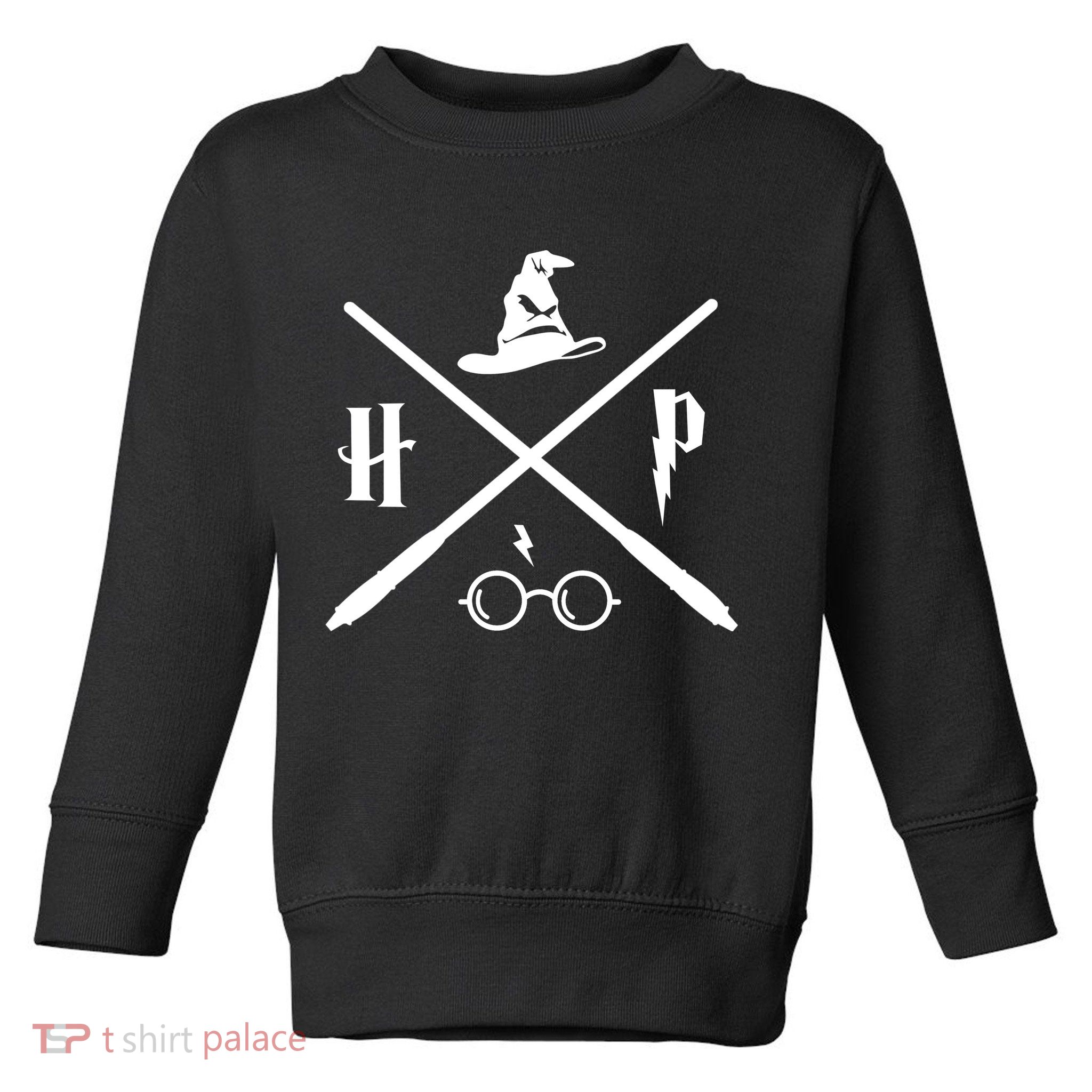 Wizard Potter Glasses Move Symbol Toddler Sweatshirt
