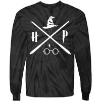 Wizard Potter Glasses Move Symbol Tie-Dye Long Sleeve Shirt