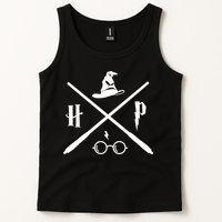 Wizard Potter Glasses Move Symbol Tank Top