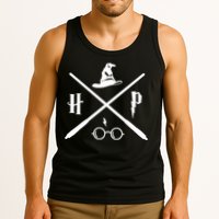 Wizard Potter Glasses Move Symbol Tank Top