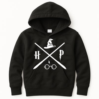 Wizard Potter Glasses Move Symbol Kids Hoodie