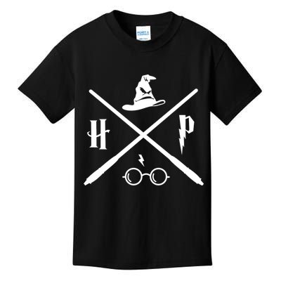 Wizard Potter Glasses Move Symbol Kids T-Shirt
