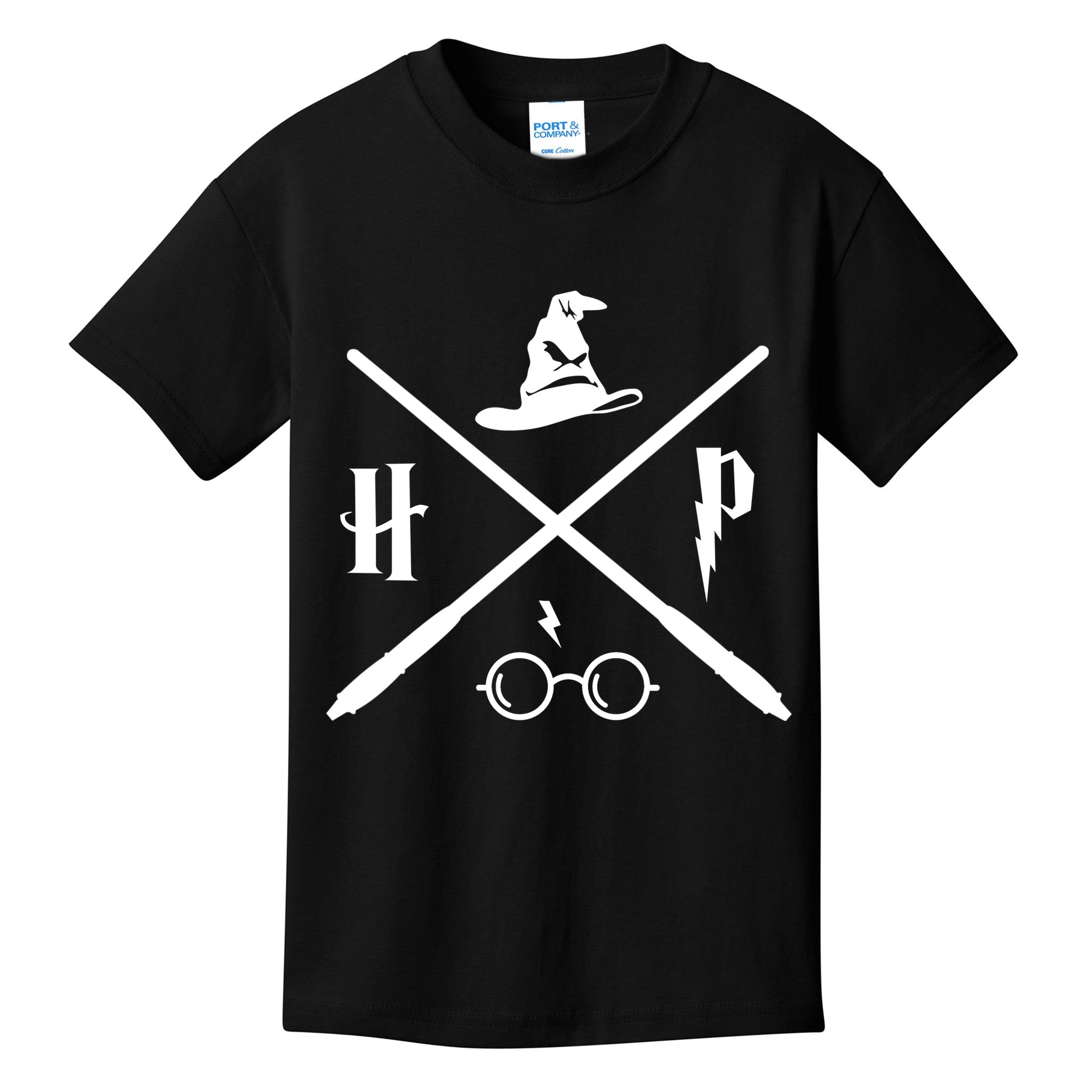 Wizard Potter Glasses Move Symbol Kids T-Shirt