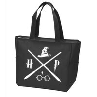 Wizard Potter Glasses Move Symbol Zip Tote Bag
