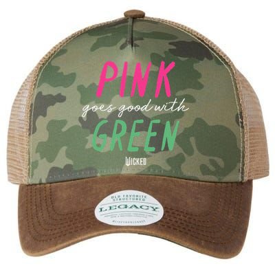 Wicked P.I.N.K Goes Good With Green Legacy Tie Dye Trucker Hat