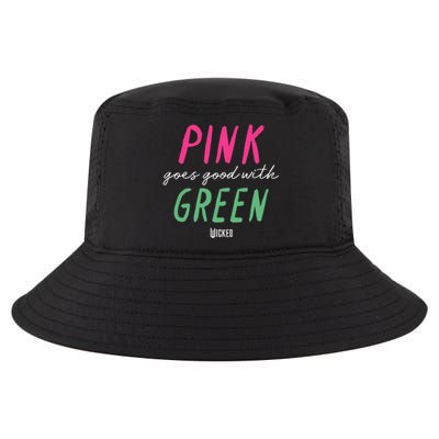 Wicked P.I.N.K Goes Good With Green Cool Comfort Performance Bucket Hat