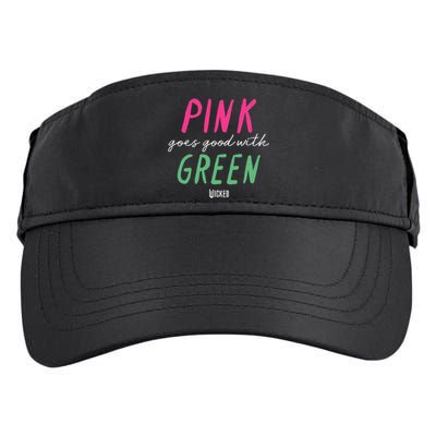 Wicked P.I.N.K Goes Good With Green Adult Drive Performance Visor