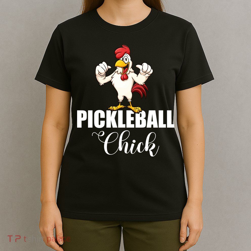 Womens Pickleball Gift Pickle Ball Chick Player T-Shirt
