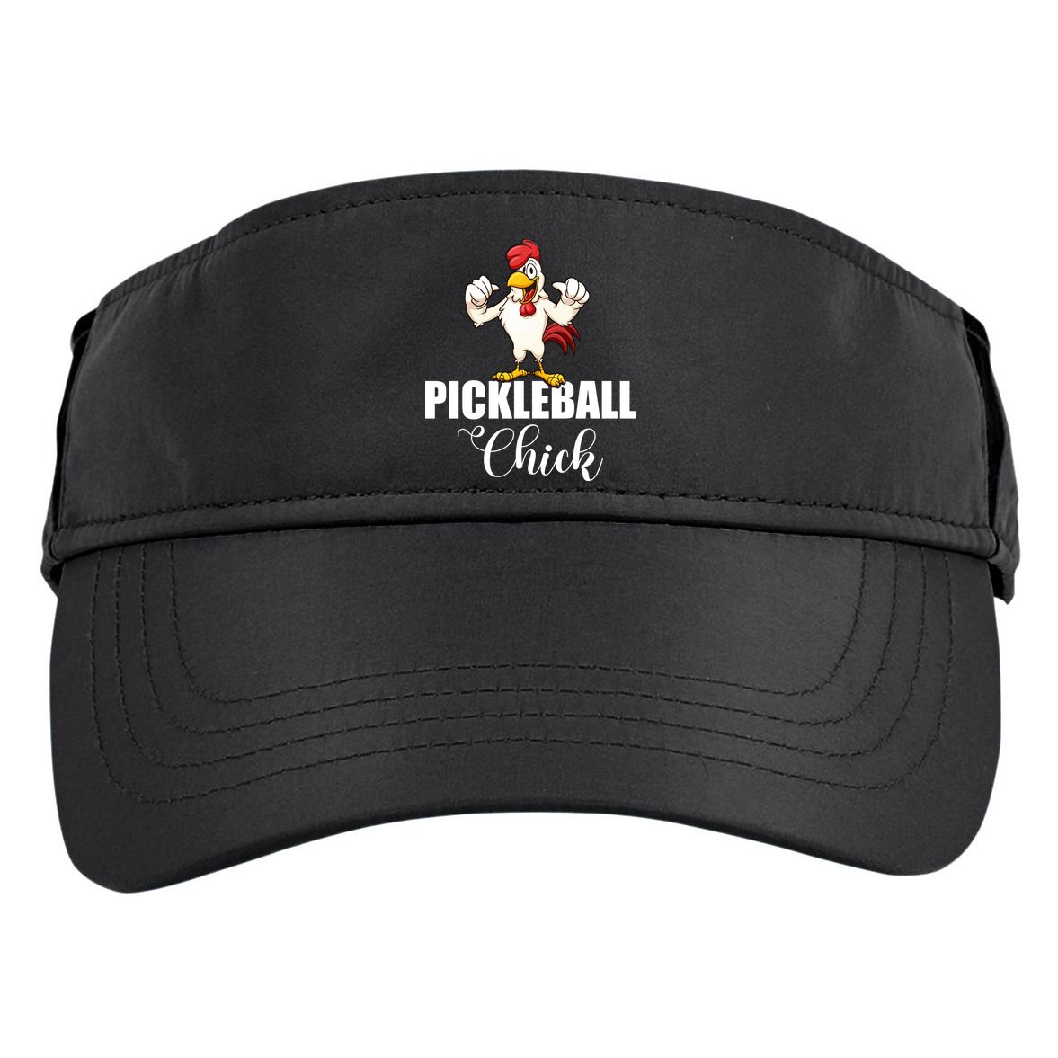 Womens Pickleball Gift Pickle Ball Chick Player Adult Drive Performance Visor
