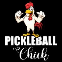 Womens Pickleball Gift Pickle Ball Chick Player 16 in Basic Backpack