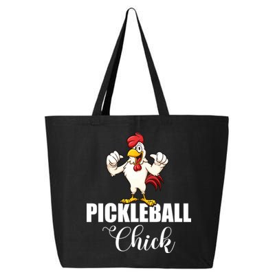 Womens Pickleball Gift Pickle Ball Chick Player 25L Jumbo Tote