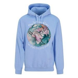 World Peace Gift Peace And Love Dove May Peace Take Flight Unisex Surf Hoodie