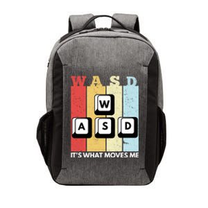 Wasd Pc Gamer Pc Master Race Retro Video Game Wasd Cute Gift Vector Backpack